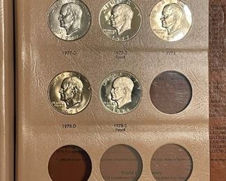 Eisenhower Proof Coin Album Book (Complete Set)