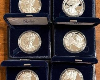 Silver American Eagles