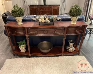 Butler Specialty Company 3 Drawer Sofa Table