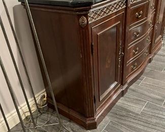 Touchstone Collections Custom Marble Topped Sideboard / Buffet