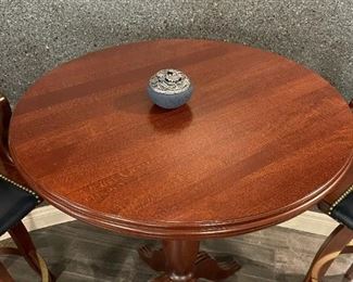 JS Products Pub Table  with COURTHOUSE Barstools
