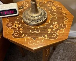 Side Table with Inlay