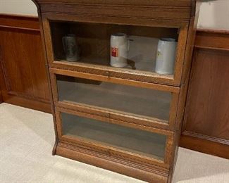 3 Stack Barrister Bookcase