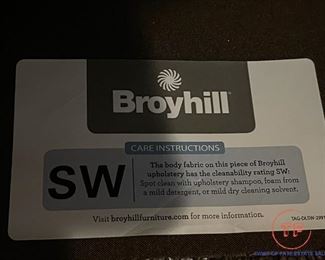 Broyhill Rolled Arm Sofa