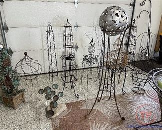 Outdoor Metal Yard Art