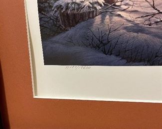 TERRY REDLIN Signed Limited Edition 