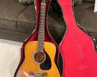 YAMAHA FG-230 Red Label 12 String Acoustic Guitar