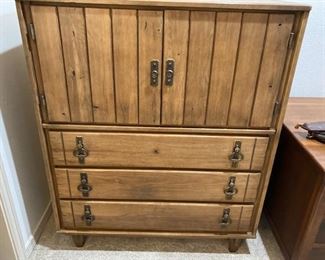 Wood Hutch w/ Drawers.