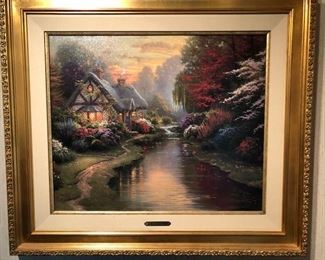 Thomas Kinkade "A Quiet Evening".
