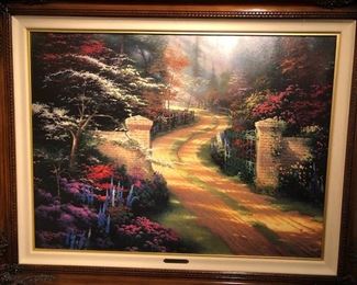 Thomas Kinkade "Spring Gate".