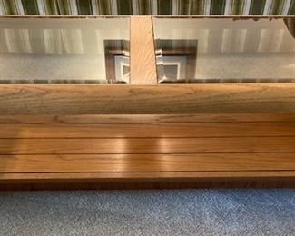 Glass Top Coffee Table.