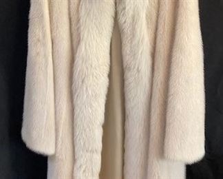 Full Length Fur Coat. Still in Bag.