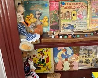 Classic Collectable Vintage Children's Books and Games.
