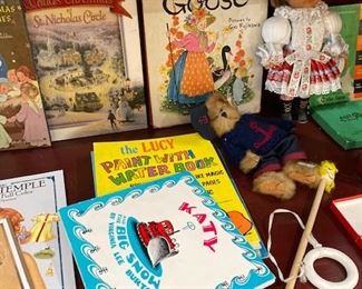 Classic Collectable Vintage Children's Books and Games.