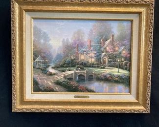 Thomas Kinkade "Beyond Spring Gate".