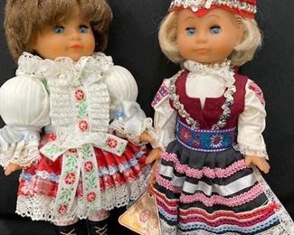 Vintage Czechoslovakian Dolls.