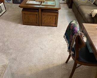 Thomas Kinkade Art Pieces and Vintage Furniture.