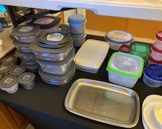 Various Kitchen Appliances, Dishes, Storage Containers, Utensils and More! 