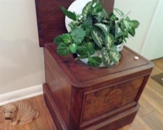 potty chair w/pot & flowers