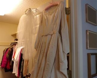vintage wedding dress
