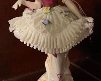 Assorted Dresden Figurines