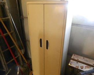 metal storage cabinet