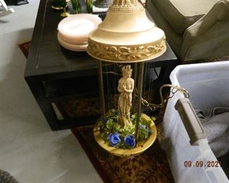 oil drip lamp