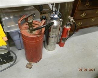 vintage fire extiguisher