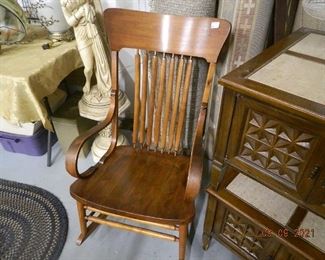 wood rocker