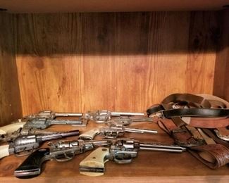 Kids Toy Cap Guns and Holsters