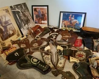 Kids Toy Cap Guns and Holsters