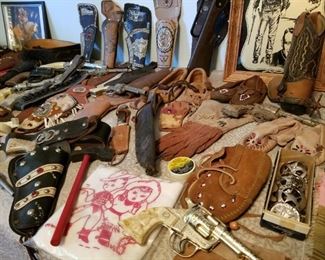 Kids Toy Cap Guns and Holsters