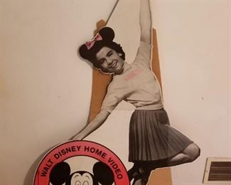 The Mickey Mouse Club cut out stand up