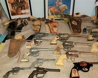 Vintage Kid Cap Guns