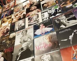 Marilyn Monroe Calendars and other famous calendars