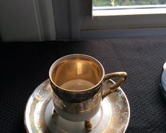 Demitasse Cup and matching saucer