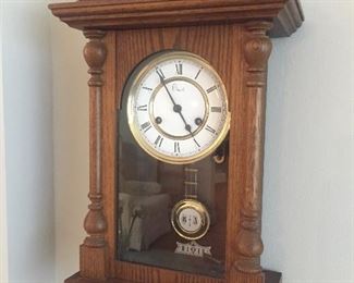 R & A Pendulum Wall Clock 
