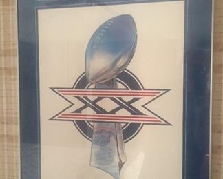 Poster Super Bowl XX