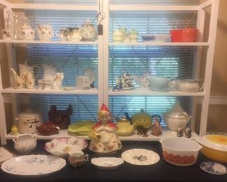 Vintage Collection to include Russel Wright Tea Pot, Pyrex