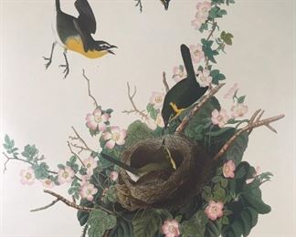 1947 Audubon Calendar with 4 Great Prints Never Hung