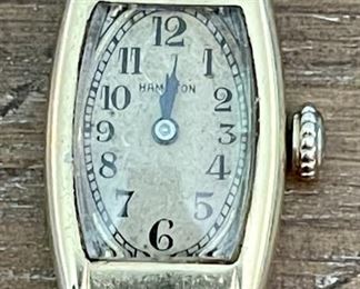 Hamilton Vintage 10K Gold Women's Watch E18370
