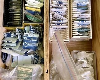 Large Collection Of Assorted Size Watch/Pocket Watch Crystals 