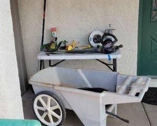 Stall Wagon and Miscellaneous Yard Tools