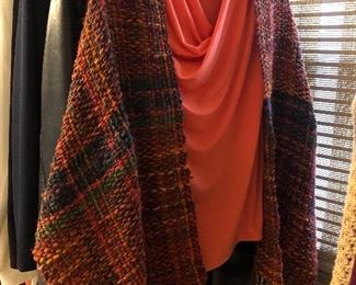 Scarf with Blouse