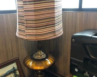 One of a Pair of Lamps