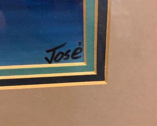 Art Signed Jose