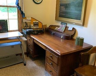 walnut desk