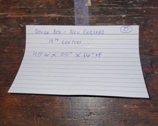 Dough Box, New England Pine, early 19th Century