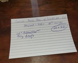 Dutch Holland Cheese Presses, 19th century