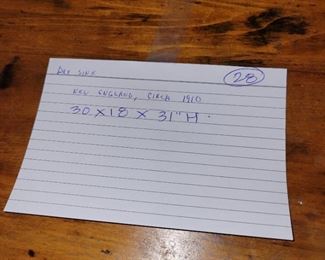 New England Dry Sink Circa 19th century Pine